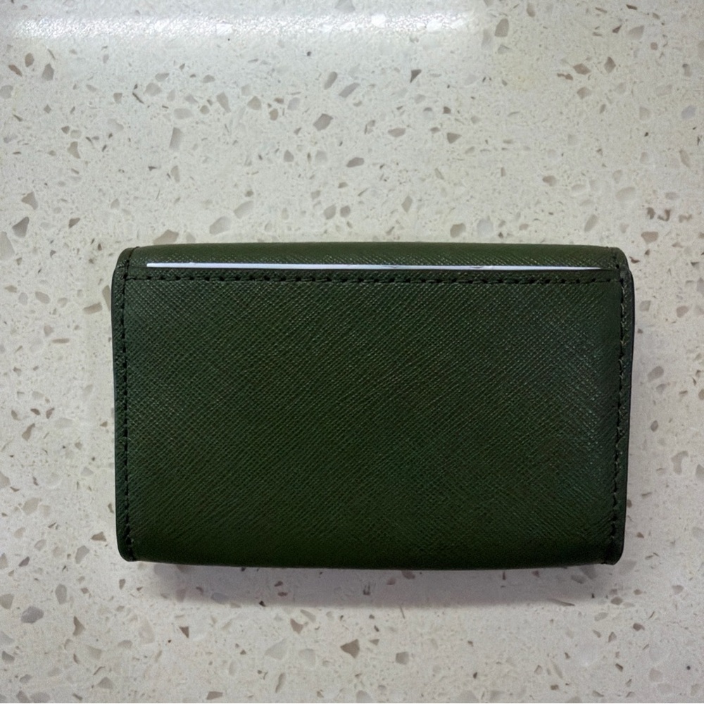 Kate Spade Wallet Christine Laurel Way Mini Card Holder Green NEW - Picture 2 of 6